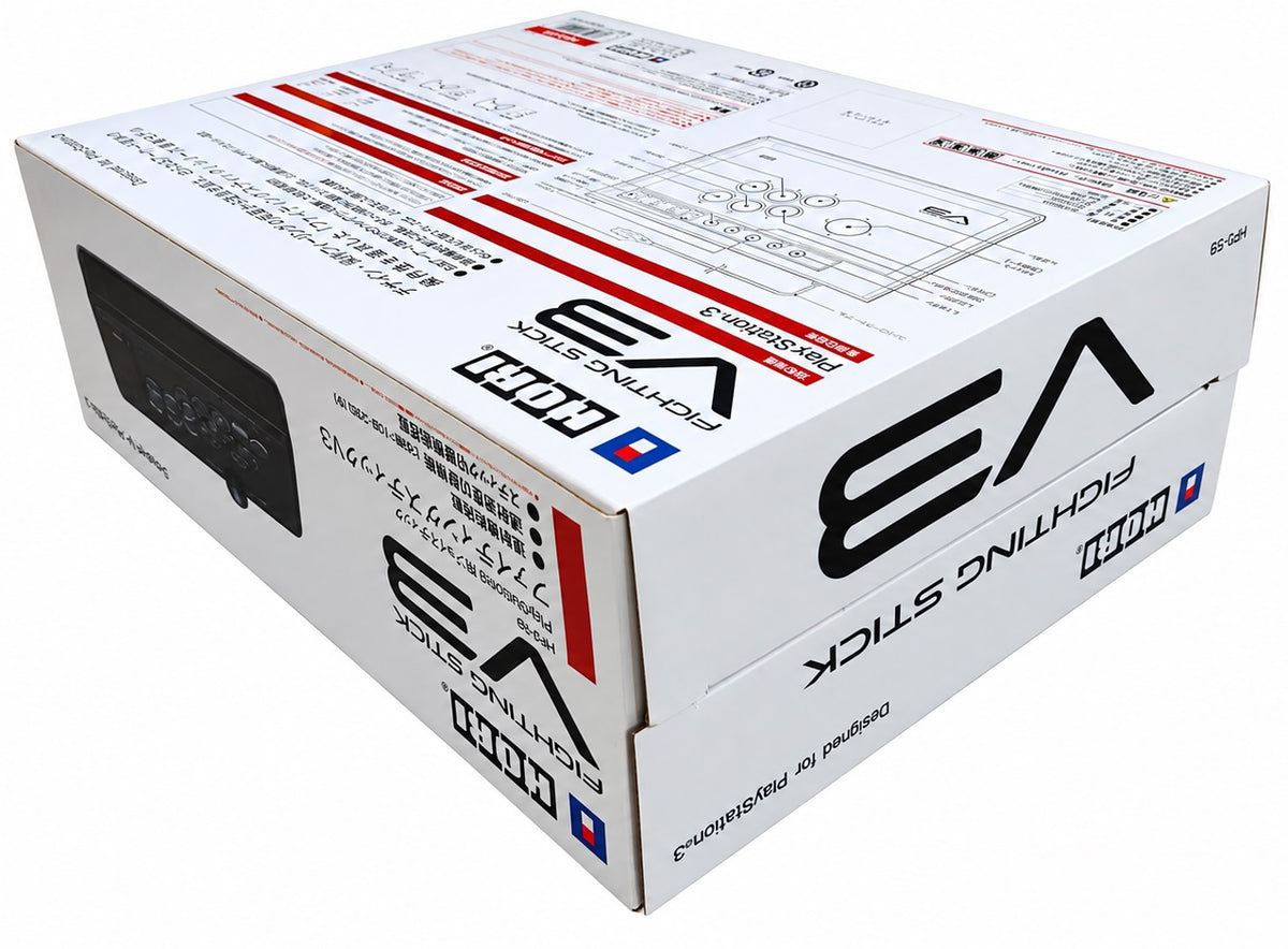 Controle Arcade Hori Fighting Stick V3 - PlayStation PS3