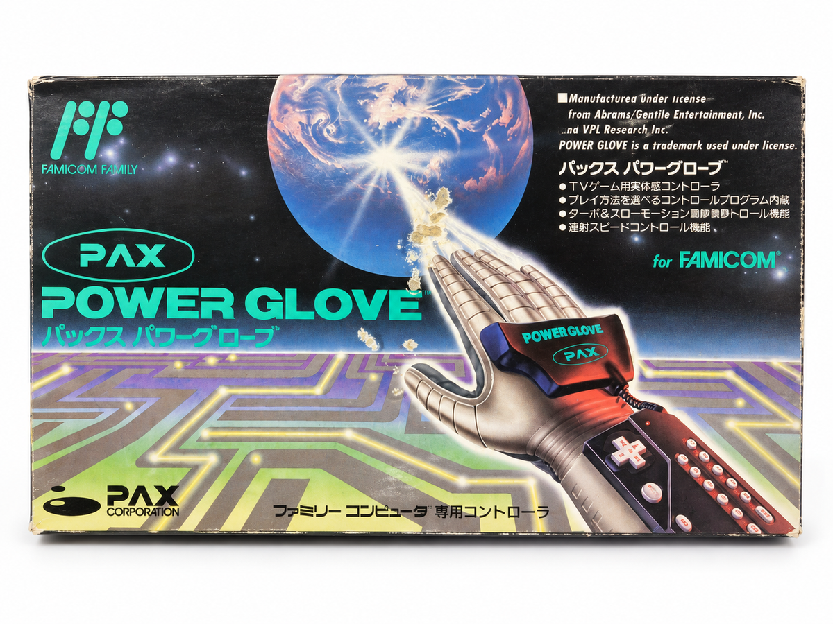 Nintendo Power Glove - Nintendo Famicom 8 bits