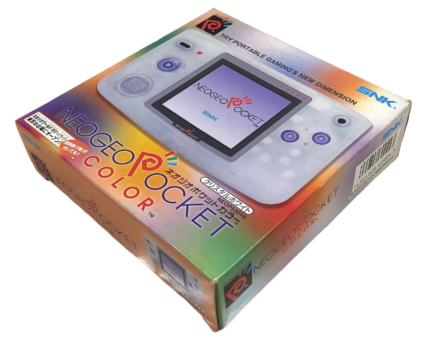 Neo Geo Pocket Color Crystal White - FRETE GRÁTIS