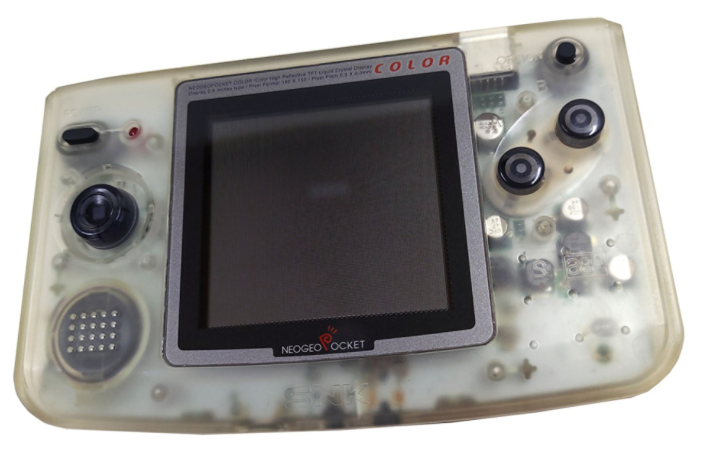 Neo Geo Pocket Color Crystal White - FRETE GRÁTIS