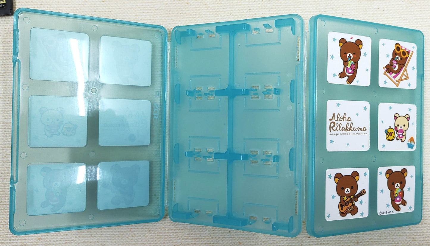 Lote com 8 Jogos Japoneses para Nintendo DS + Estojo de Transporte