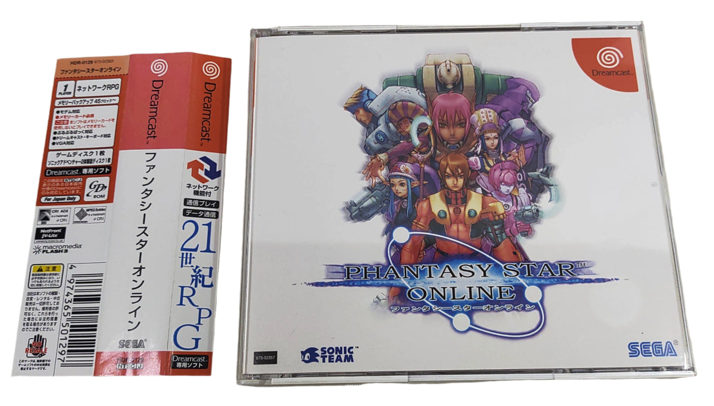 Phantasy Star Online - SEGA Dreamcast