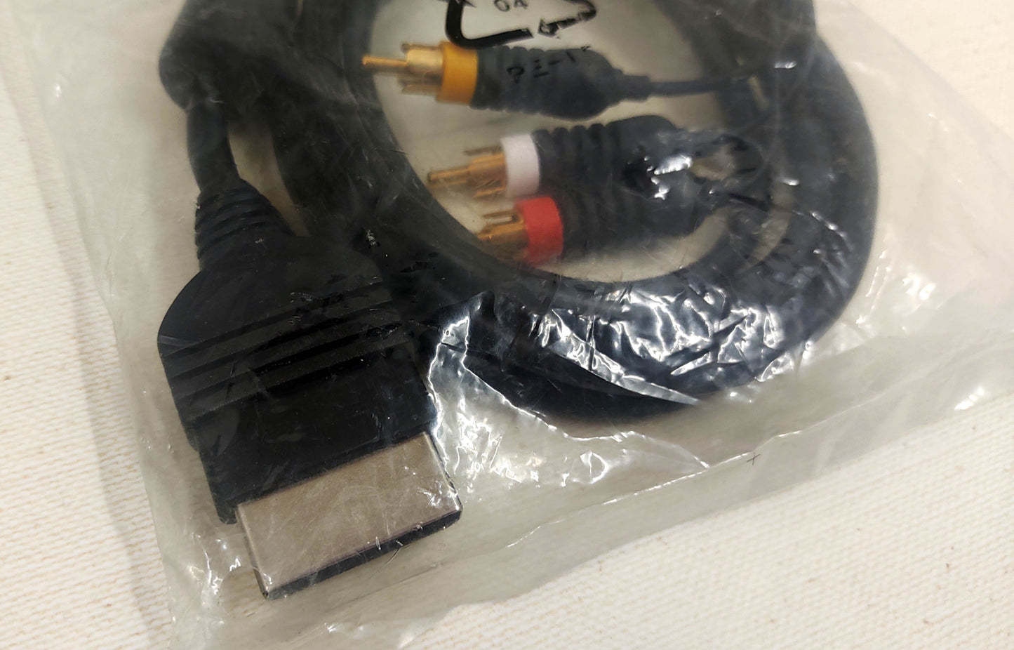 Cabo AV Composto Original Xbox – Microsoft OEM – Novo e Lacrado