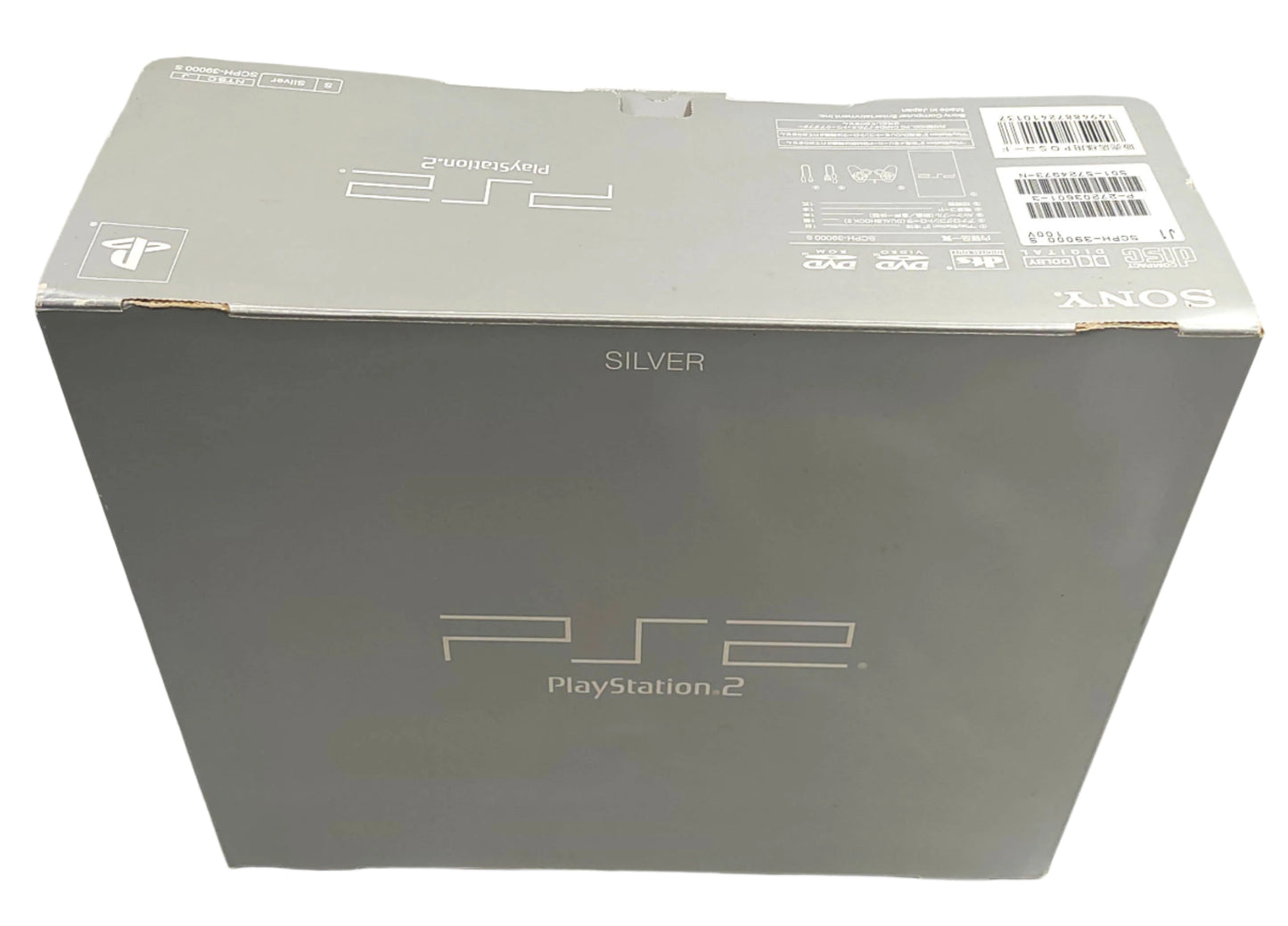 Sony Playstation 2 SCPH39000 Silver Limited Edition - FRETE GRÁTIS!