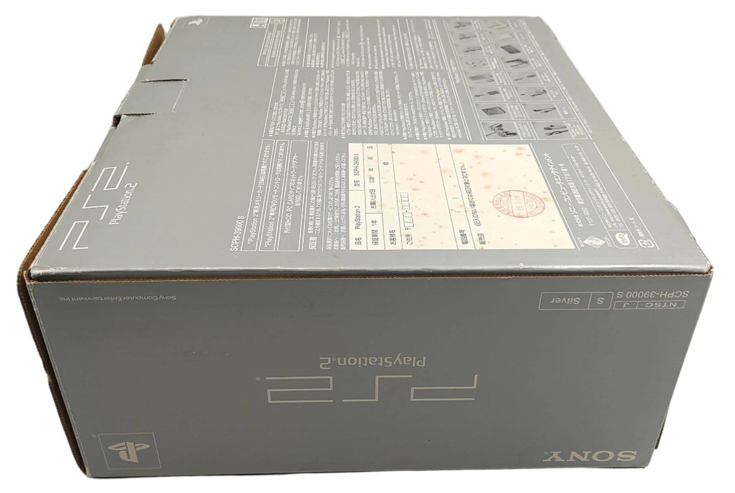 Sony Playstation 2 SCPH39000 Silver Limited Edition - FRETE GRÁTIS!