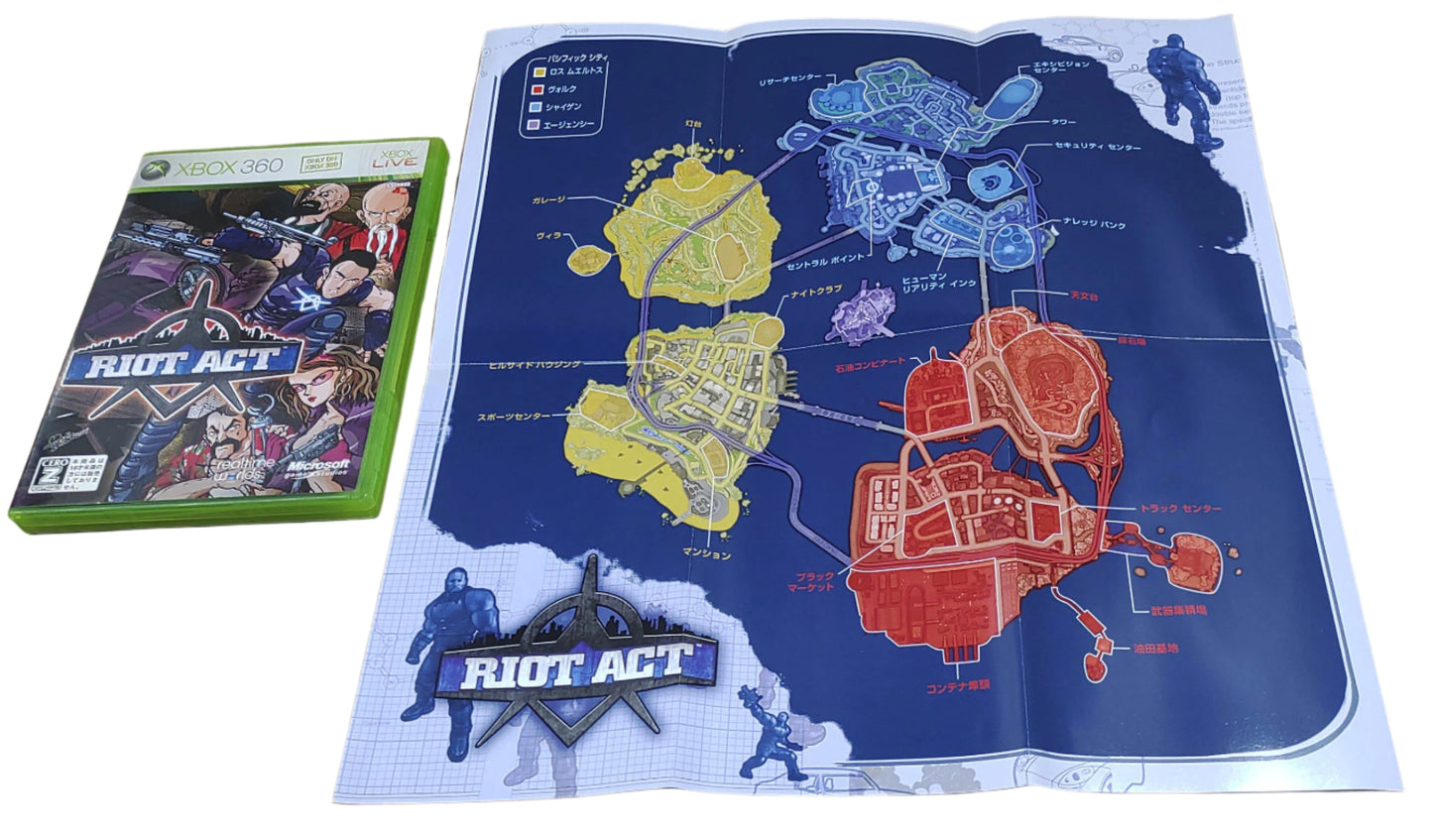 Riot Act ( Crackdown ) - Xbox 360