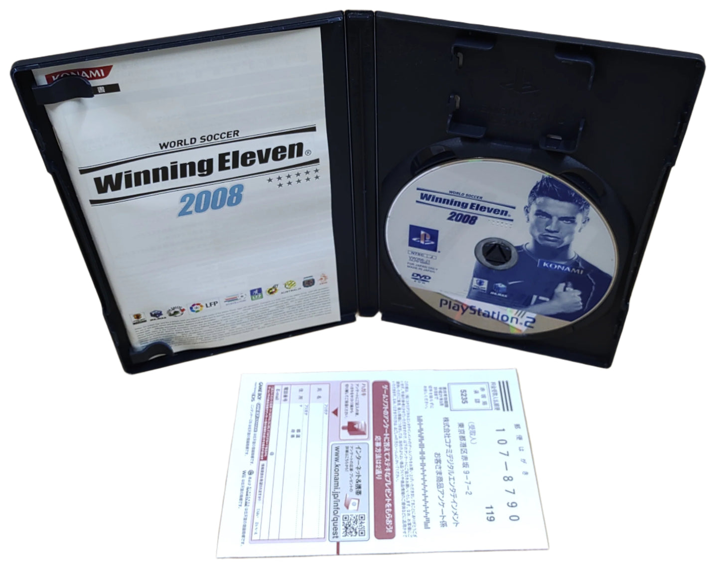 World Soccer Winning Eleven 2008 - Sony Playstation 2 PS2