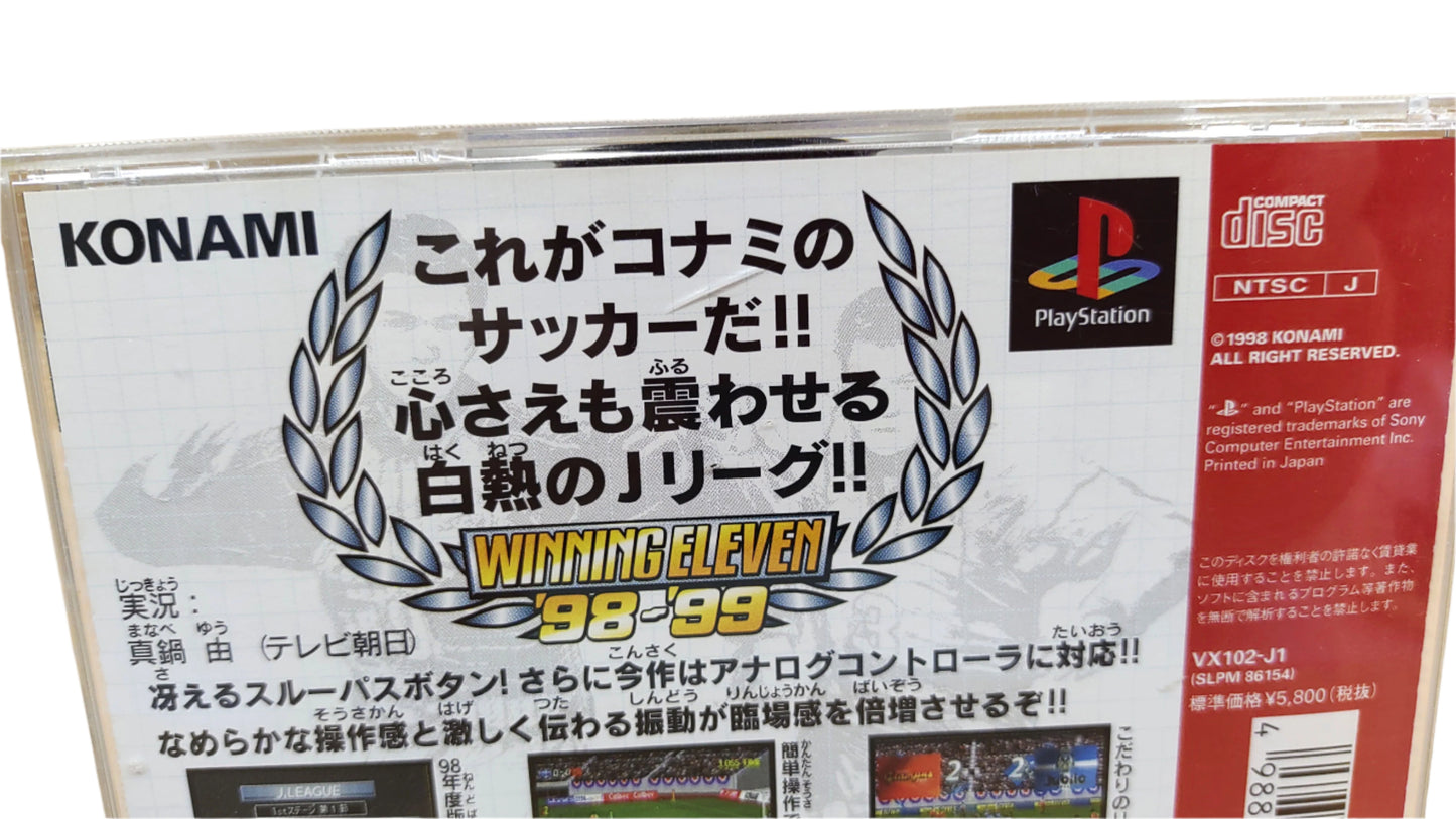 J.League Winning Eleven '98-'99 - Sony Playstation PS1