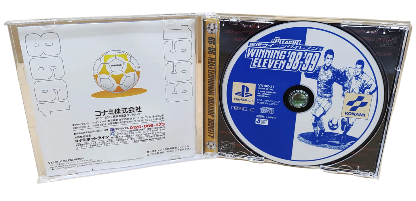 J.League Winning Eleven '98-'99 - Sony Playstation PS1