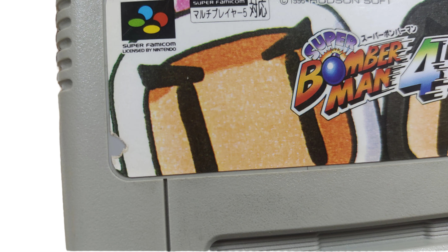 Super Bomberman 4 - Super Famicom / SNES