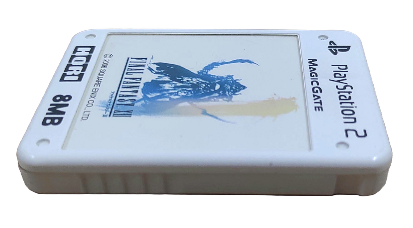Memory Card Hori Branco Final Fantasy XII - Sony Playstation 2 PS2