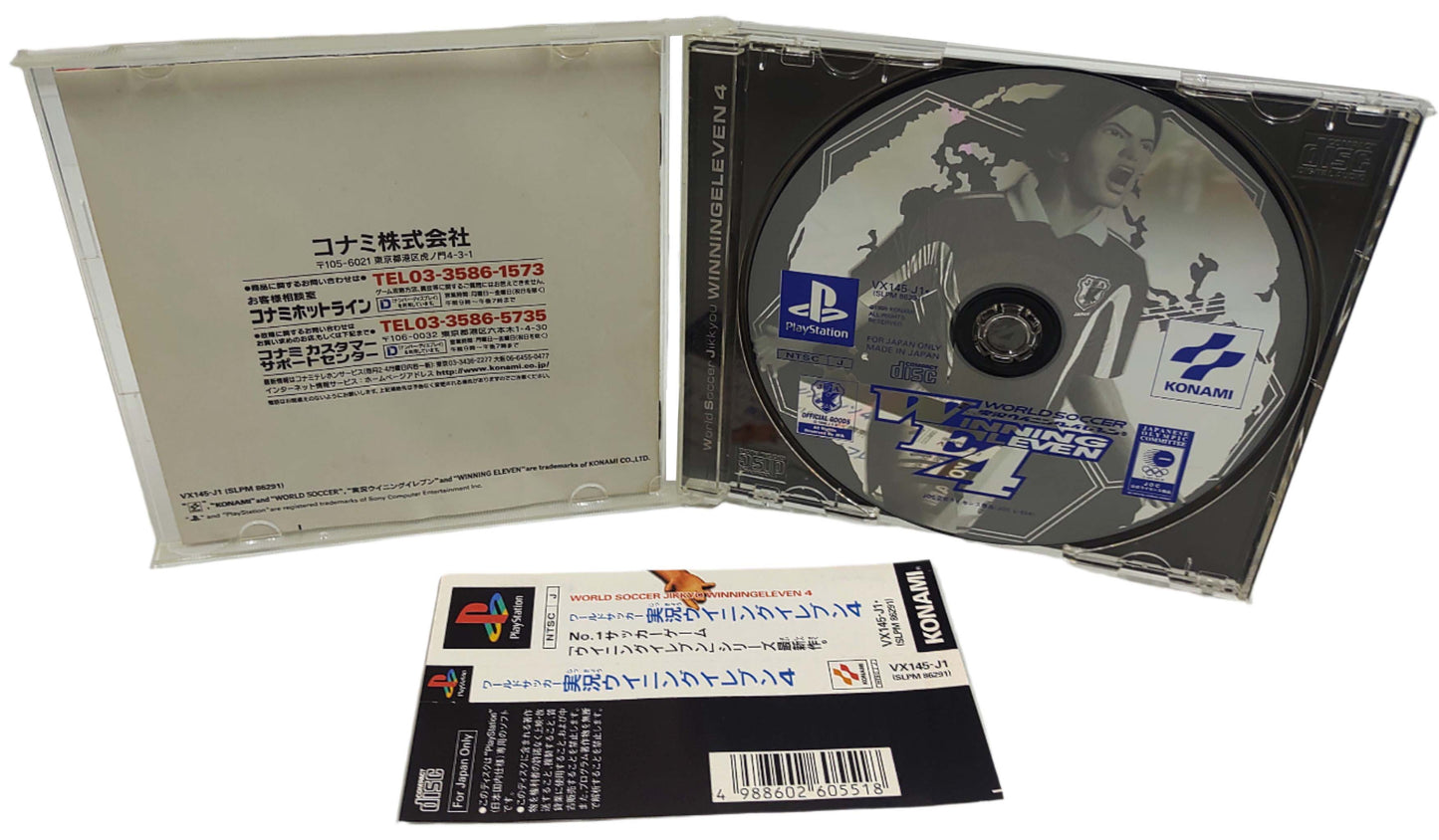World Soccer Winning Eleven 4 - Sony Playstation PS1