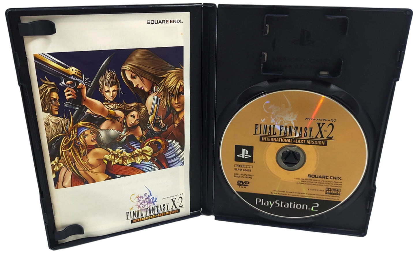 Final Fantasy X-2 International + Last Mission - Sony Playstation 2 PS2