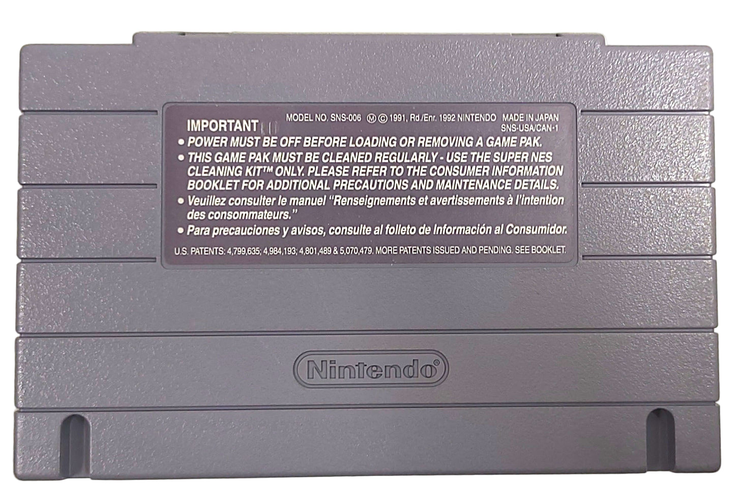 Turn and Burn - No-Fly Zone - SNES / Super Famicom
