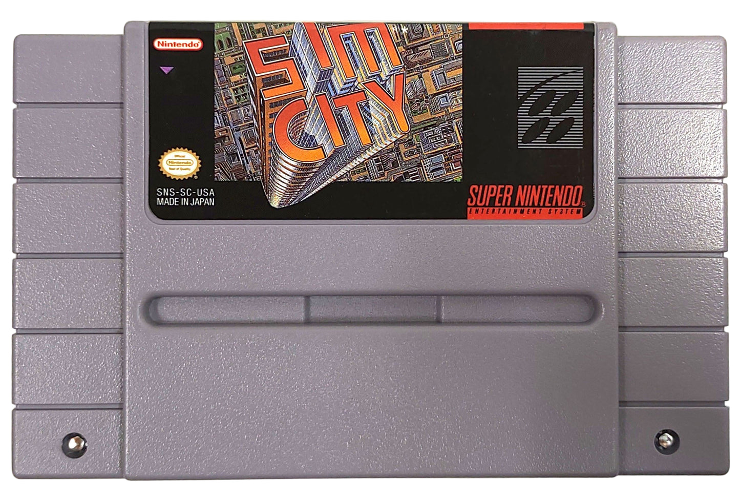 Sim City - SNES / Super Famicom
