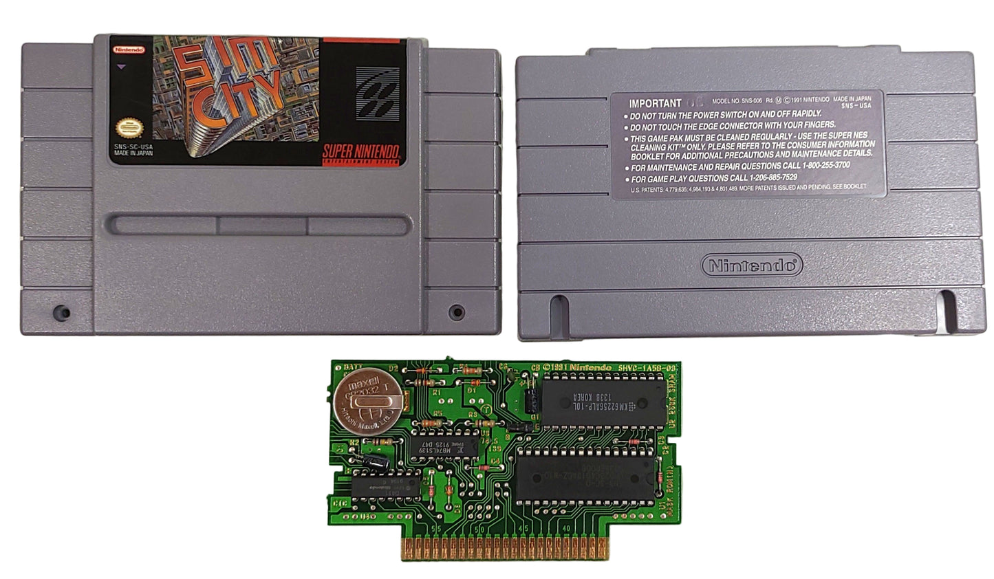 Sim City - SNES / Super Famicom
