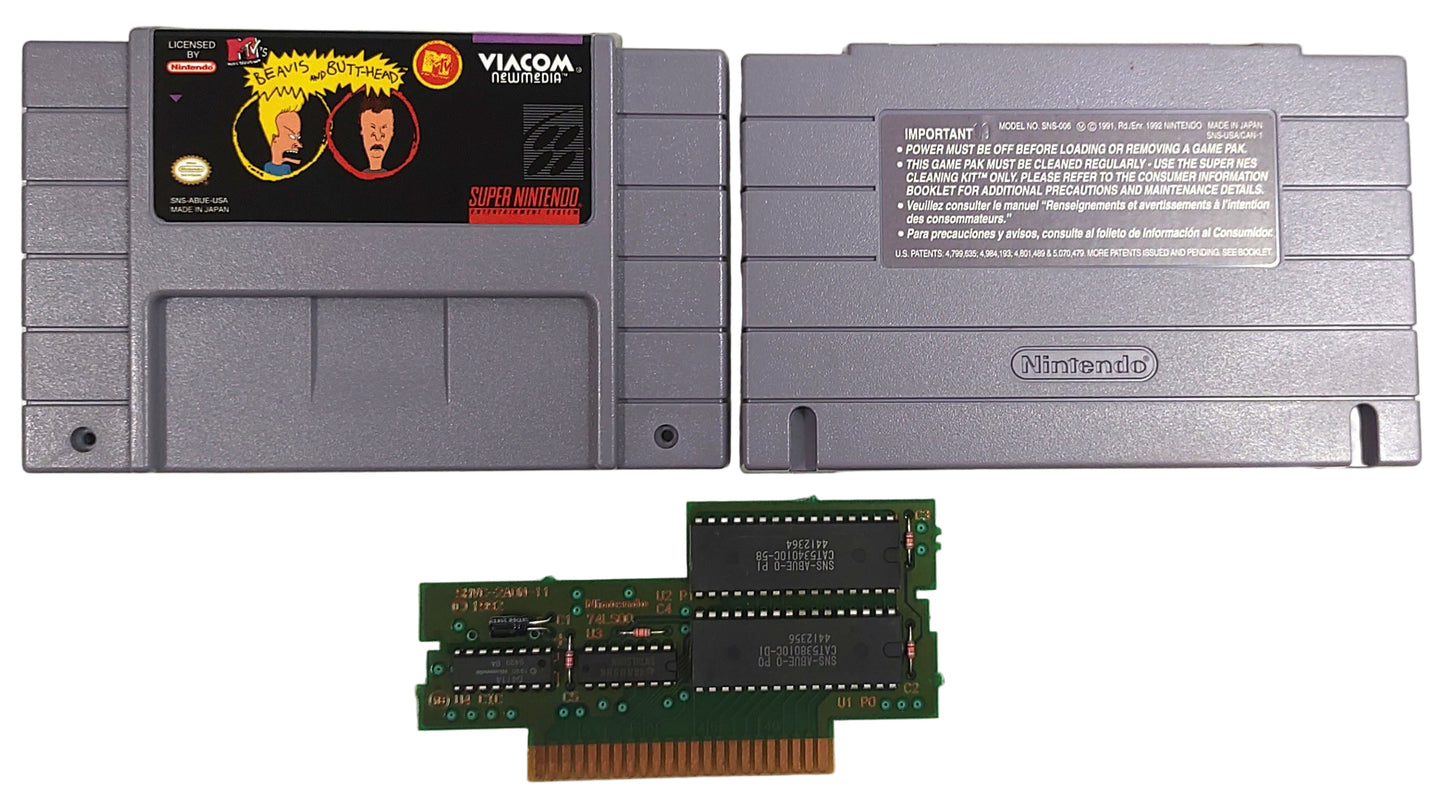 Beavis and Butt-Head - SNES / Super Famicom