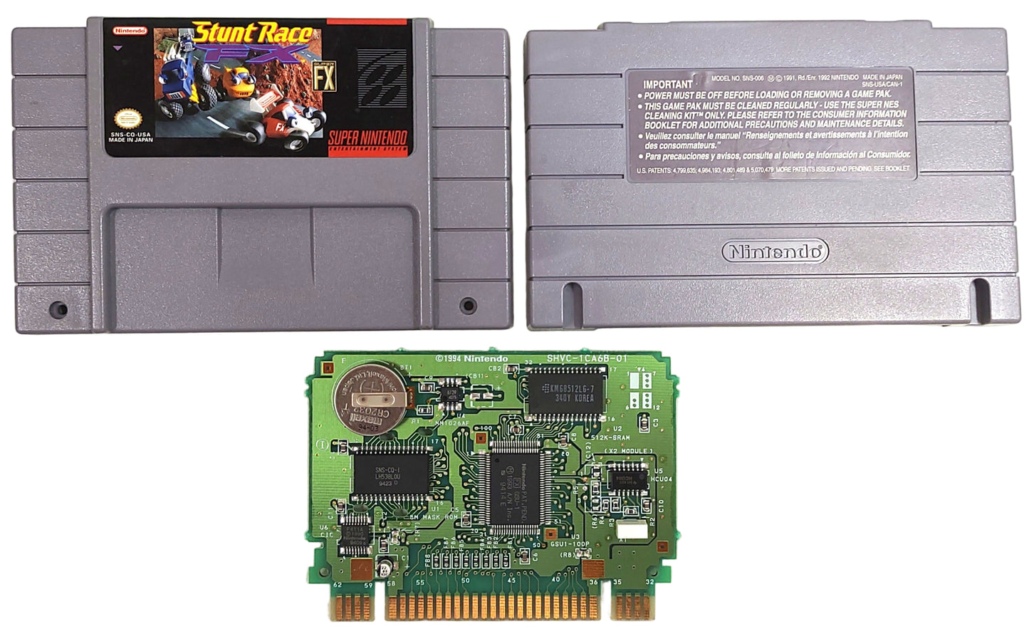 Stunt Race FX - SNES / Super Famicom