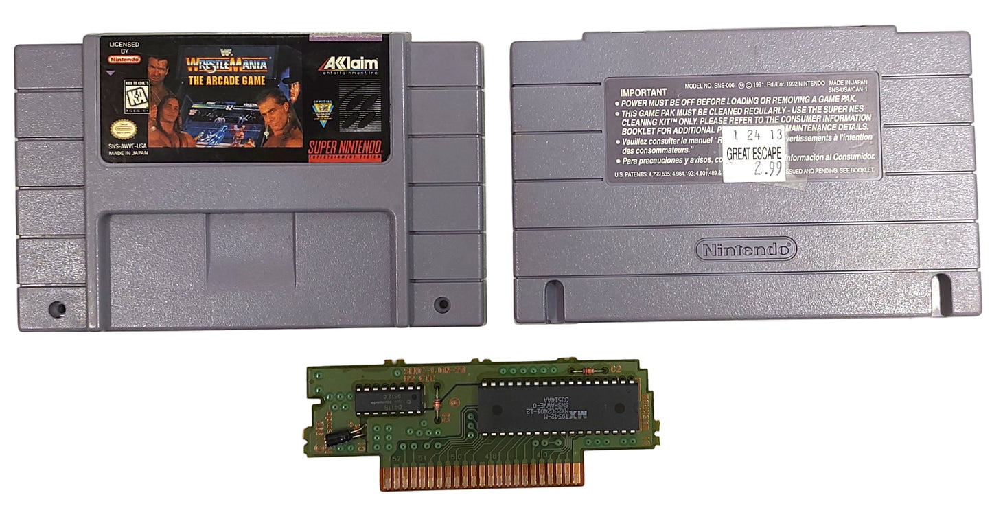 WWF WrestleMania - The Arcade Game - SNES / Super Famicom