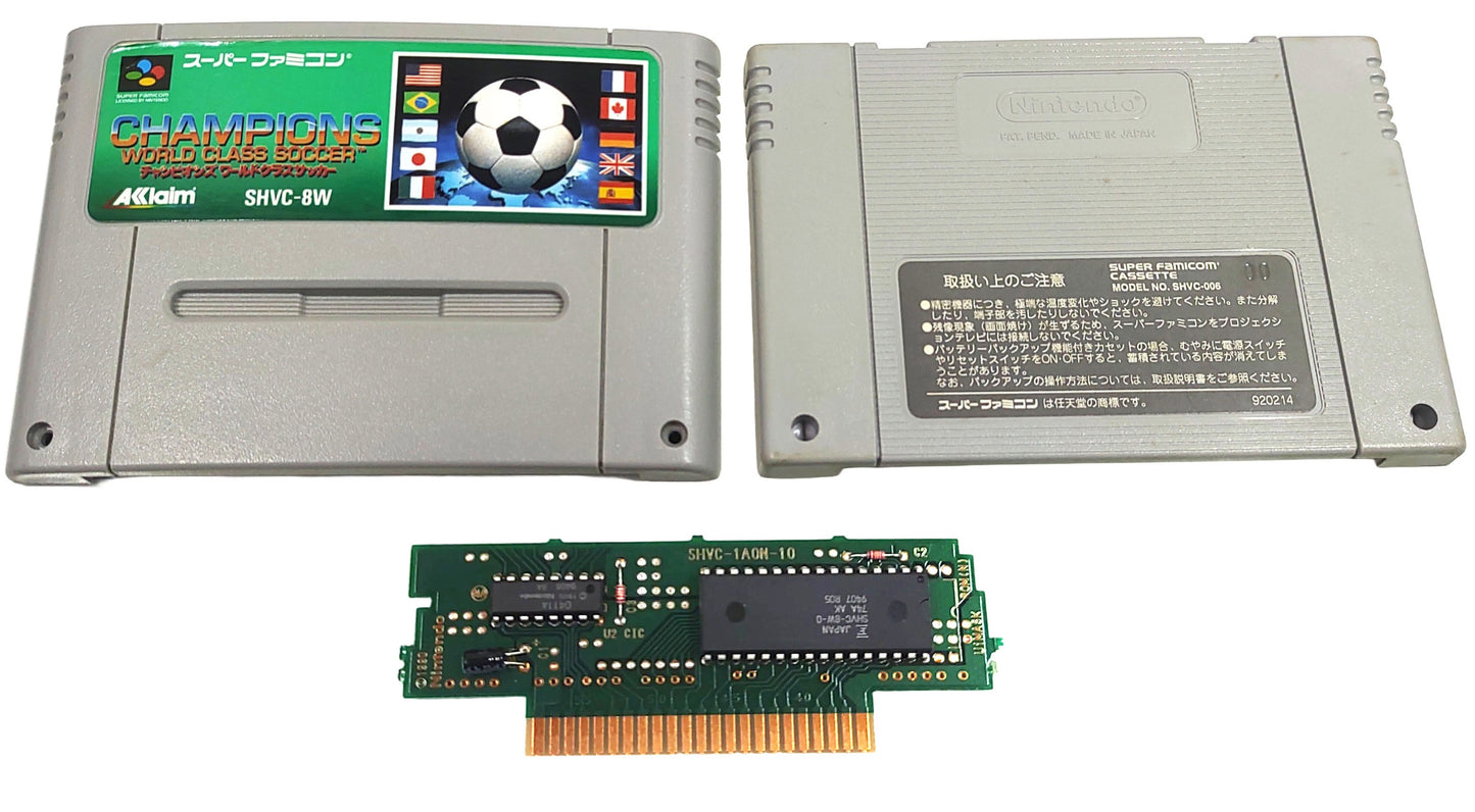 Champions World Class Soccer - Super Famicom / SNES