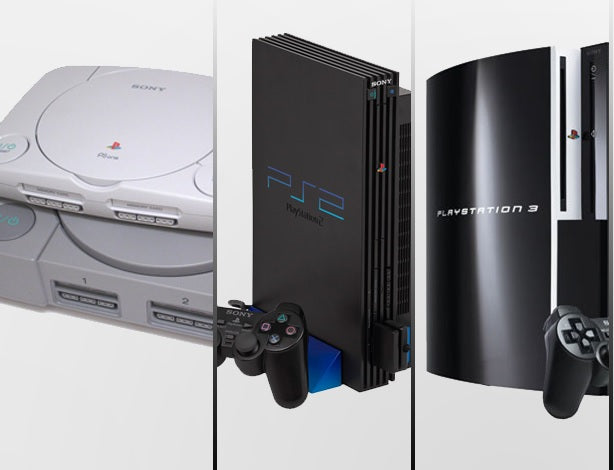 Playstation 1 , 2, 3