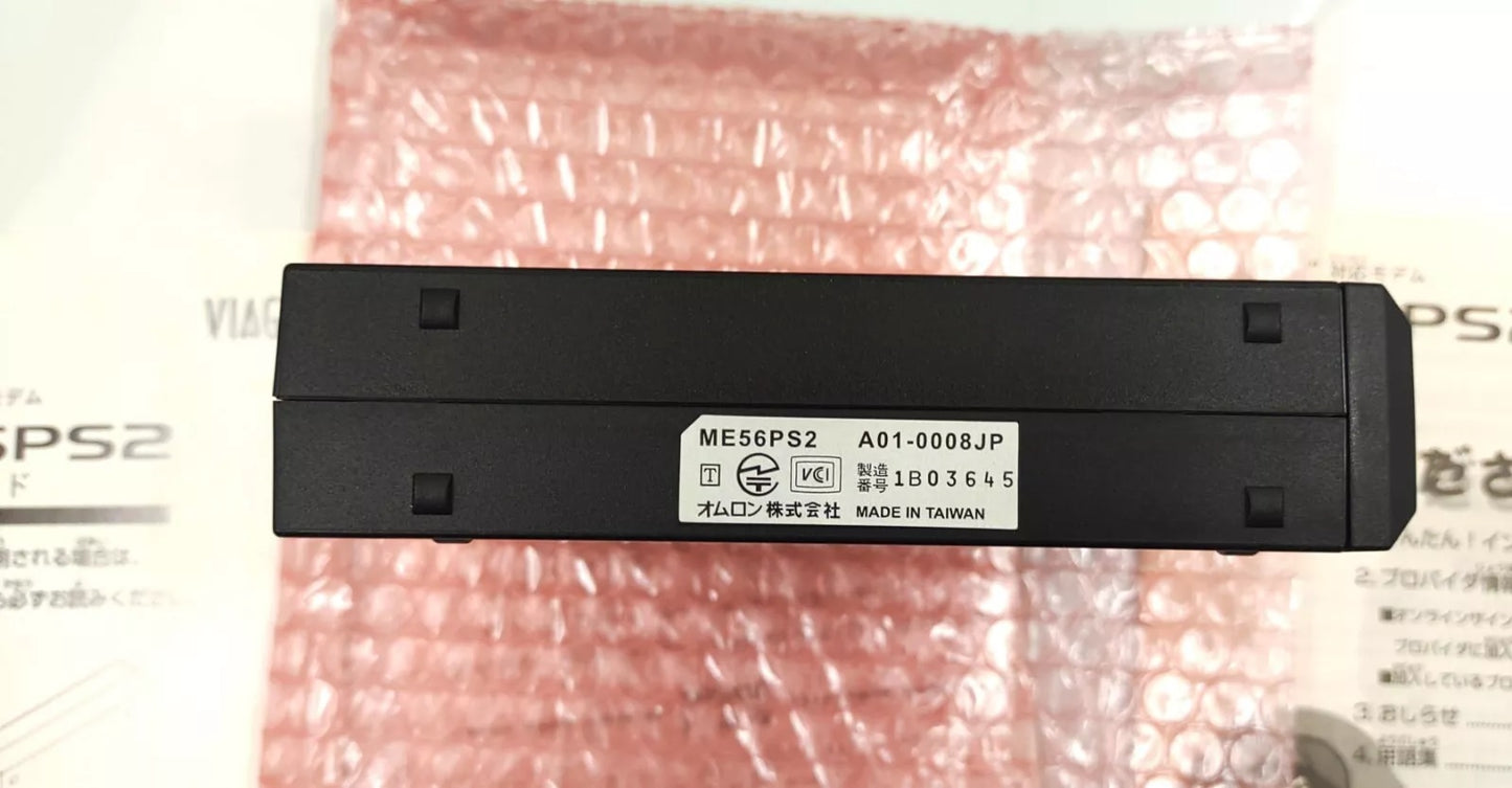 Omron ME56PS2 Playstation 2 PS2 Viaggo USB Modem