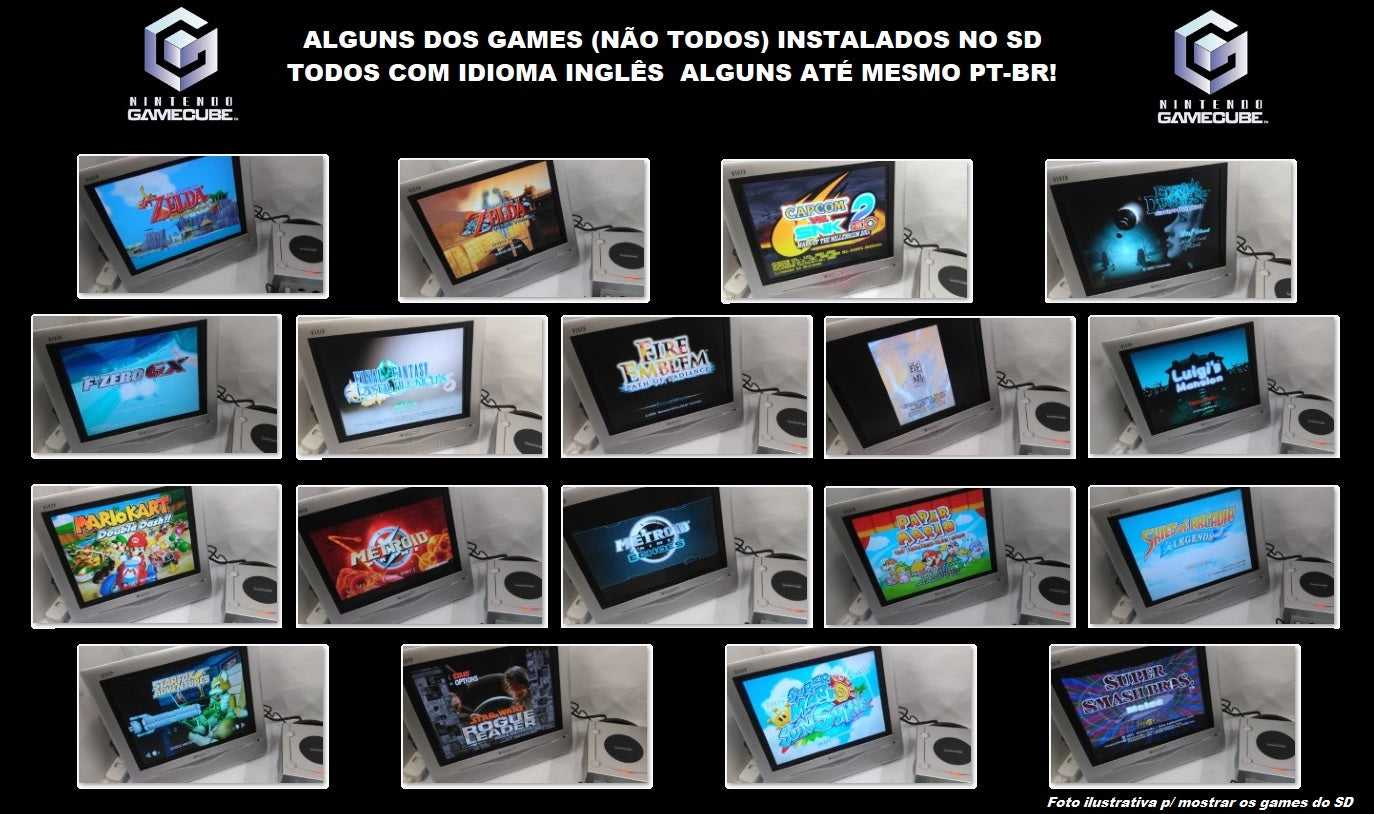 Game Cube Ver. Gameboy Player Set - FRETE GRÁTIS!!