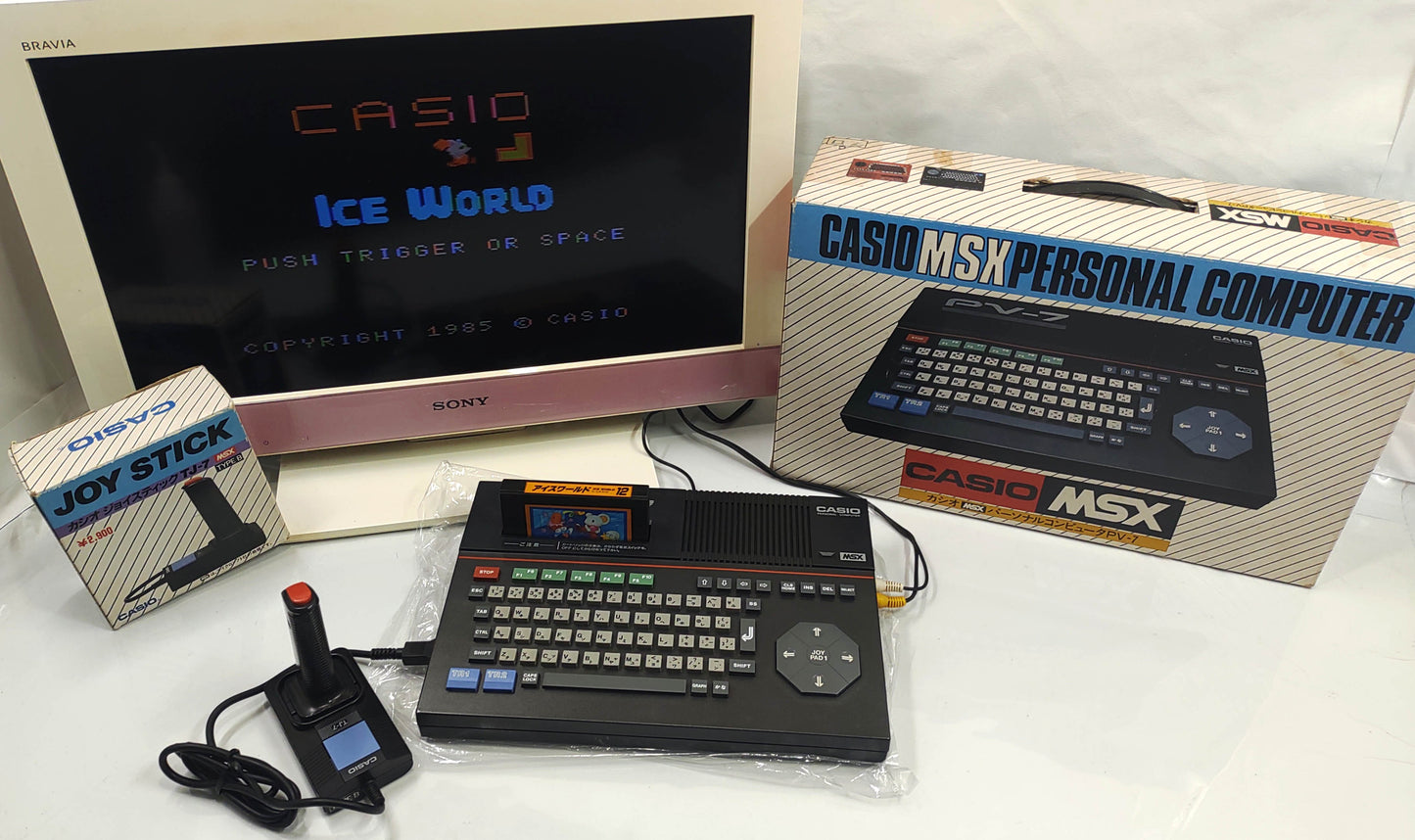 Casio PV-7 MSX Personal Computer + Extras - FRETE GRÁTIS
