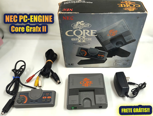 NEC PC-Engine Core Grafx II - FRETE GRÁTIS!