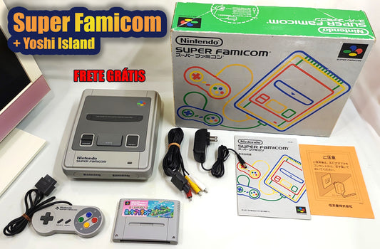 Super Famicom Completo - FRETE GRÁTIS