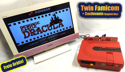 Twin Famicom AN-500R + Castlevania