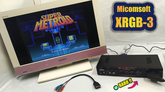 MICOMSOFT SCAN CONVERTER XRGB-3 Japanese - RARO !!