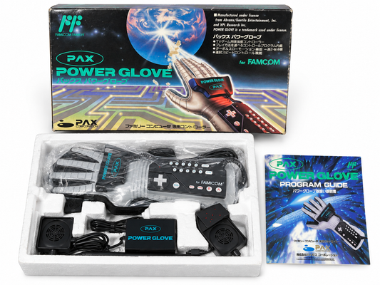 Nintendo Power Glove - Nintendo Famicom 8 bits