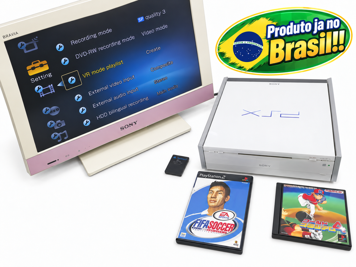 Sony PSX DESR7100 - Menu Inglês / FMCB no Memory card