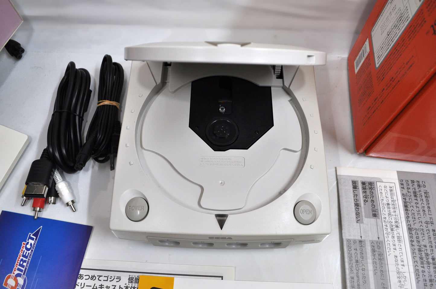 SEGA Dreamcast modelo de lançamento - FRETE GRÁTIS!!