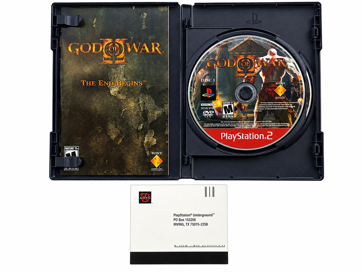 God of War II [NTSC-U] - Sony Playstation 2 PS2