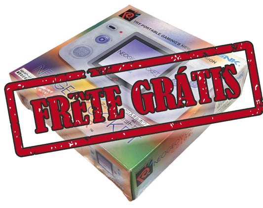 Neo Geo Pocket Color Crystal White - FRETE GRÁTIS