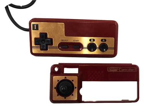 Raro Bandai Super Controller II com Overlay – Player 1 – Famicom (Family Computer)