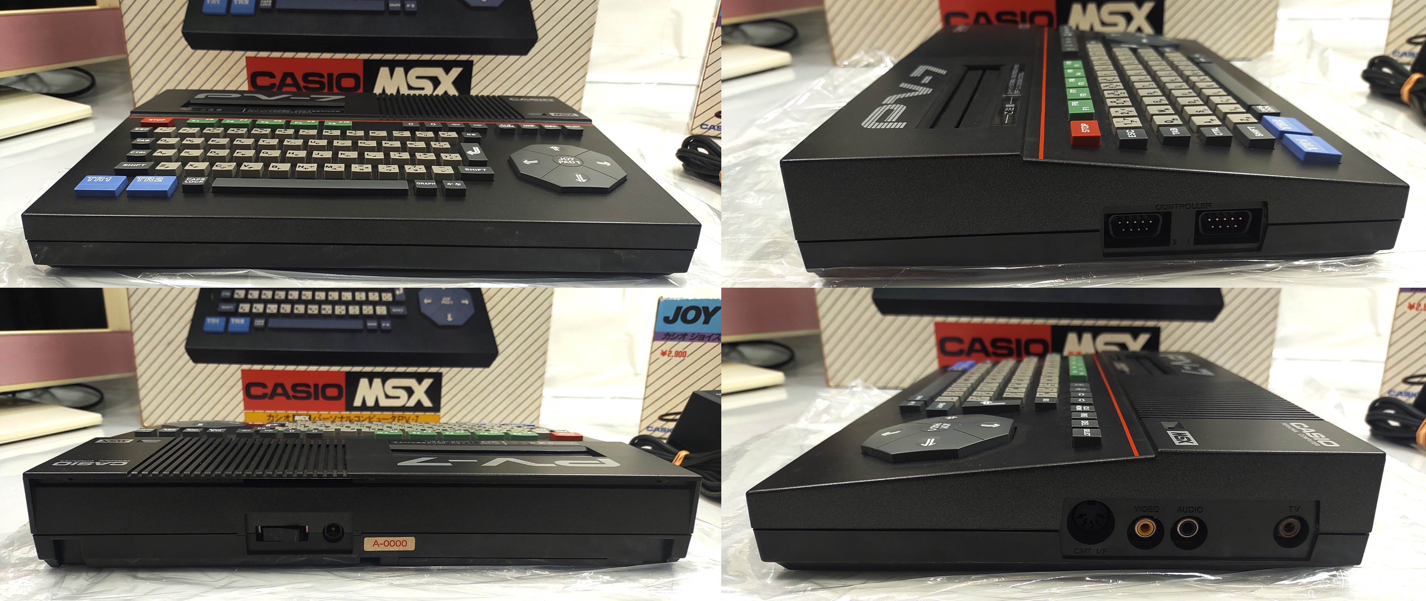 Casio PV-7 MSX Personal Computer + Extras - FRETE GRÁTIS