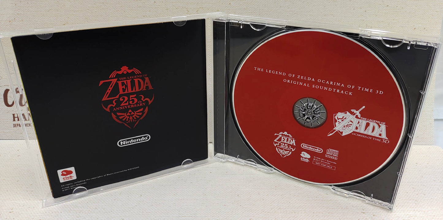 The Legend of Zelda Ocarina of Time 3D OST ORIGINAL SOUNDTRACK 25TH ANNIVERSARY
