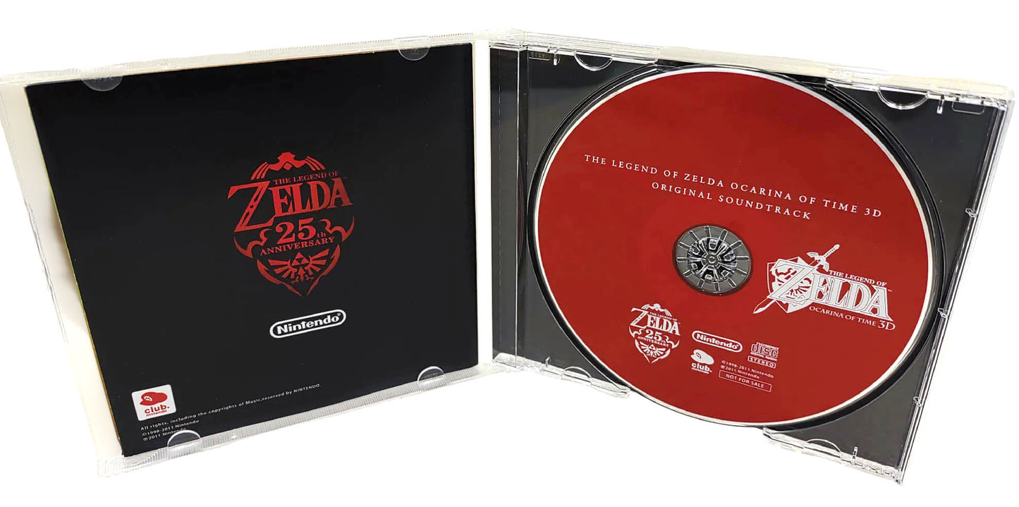 The Legend of Zelda Ocarina of Time 3D OST ORIGINAL SOUNDTRACK 25TH ANNIVERSARY