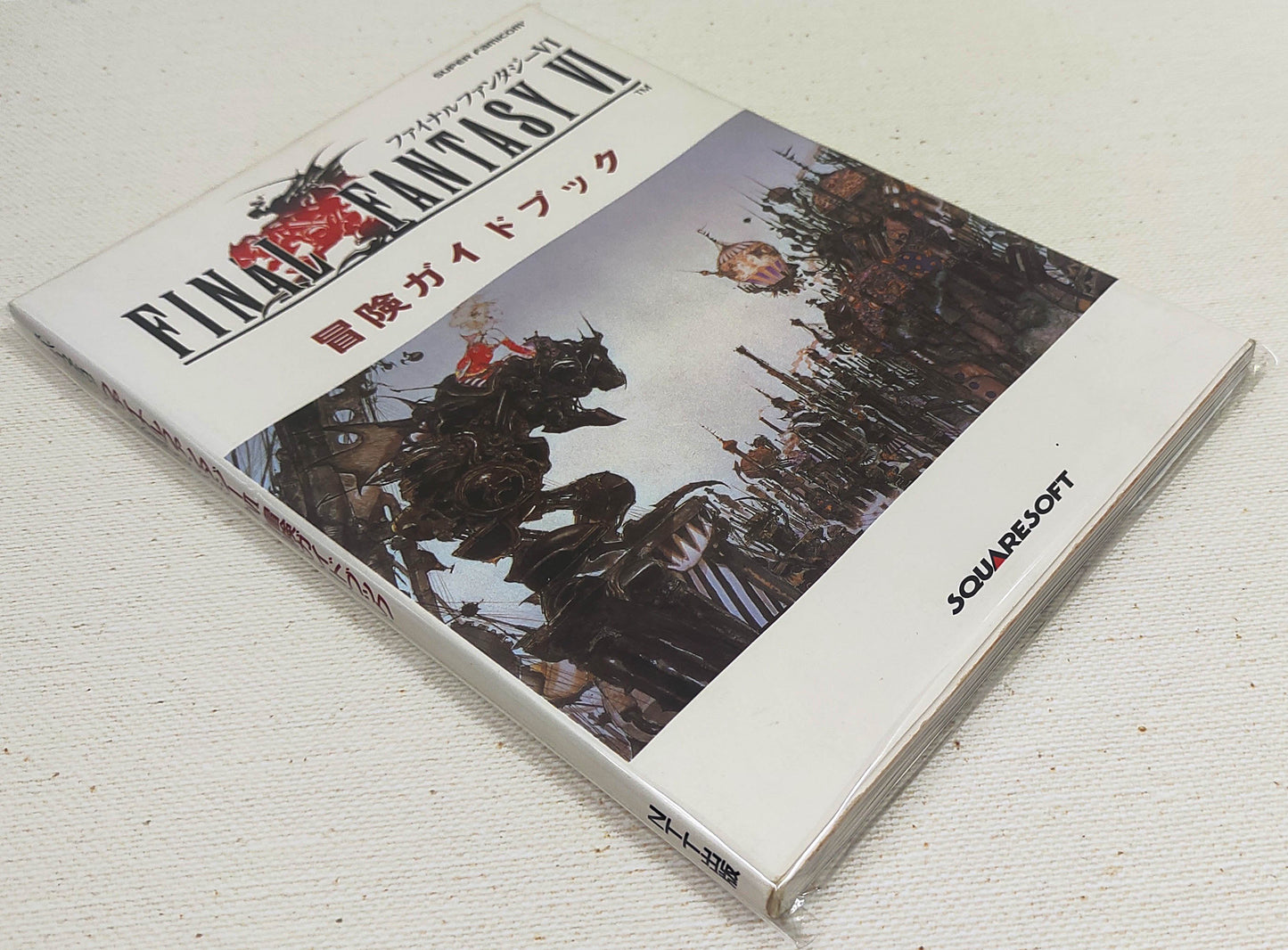 Guia Oficial Final Fantasy VI Adventure Guide – Squaresoft (Square Enix) – Super Famicom