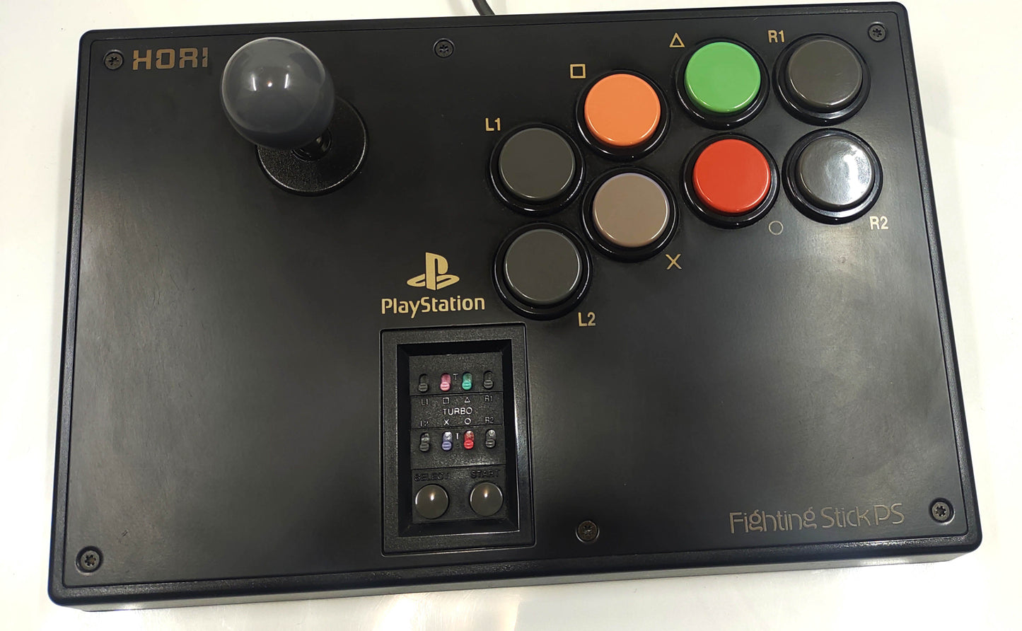 Controle Arcade Hori Fighting Stick PS para PlayStation (PS1)
