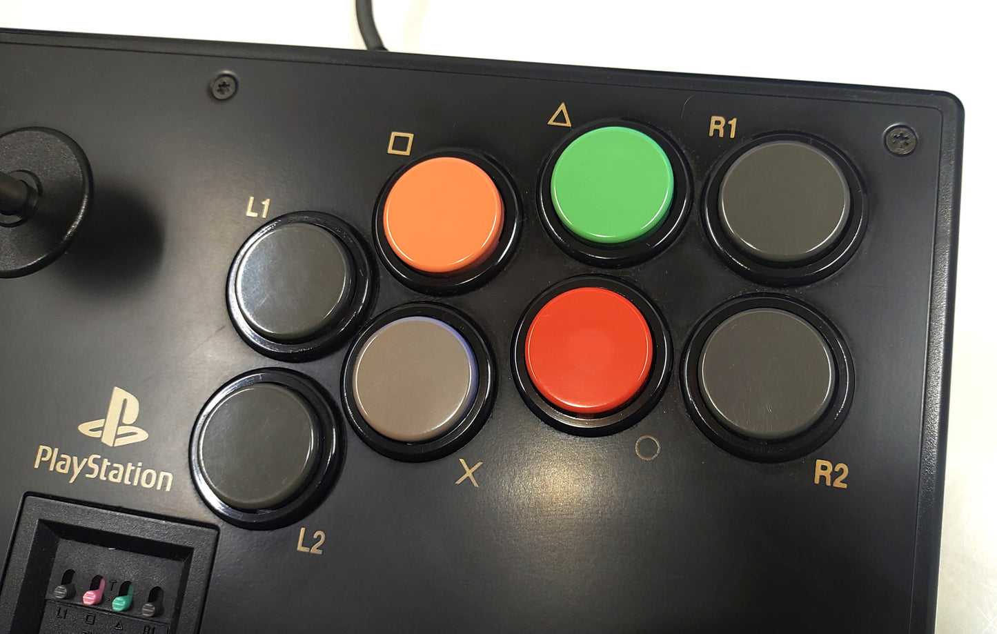 Controle Arcade Hori Fighting Stick PS para PlayStation (PS1)