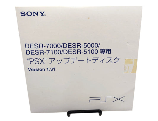 Disco de Atualização Sony PSX DESR – Versão 1.31