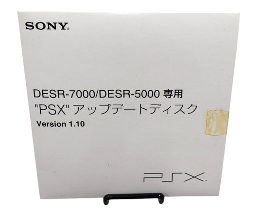 Disco de Atualização Sony PSX DESR – Versão 1.10