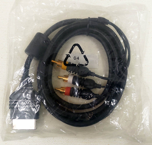 Cabo AV Composto Original Xbox – Microsoft OEM – Novo e Lacrado