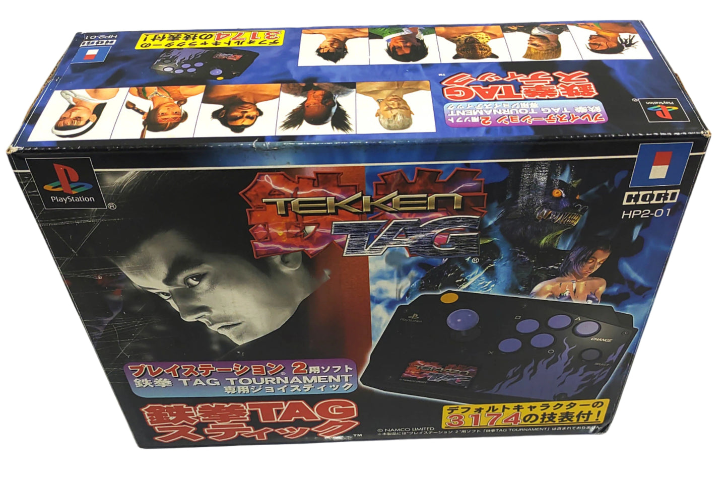 Controle Arcade Tekken Tag – Joystick Hori para PlayStation 2 (PS2)
