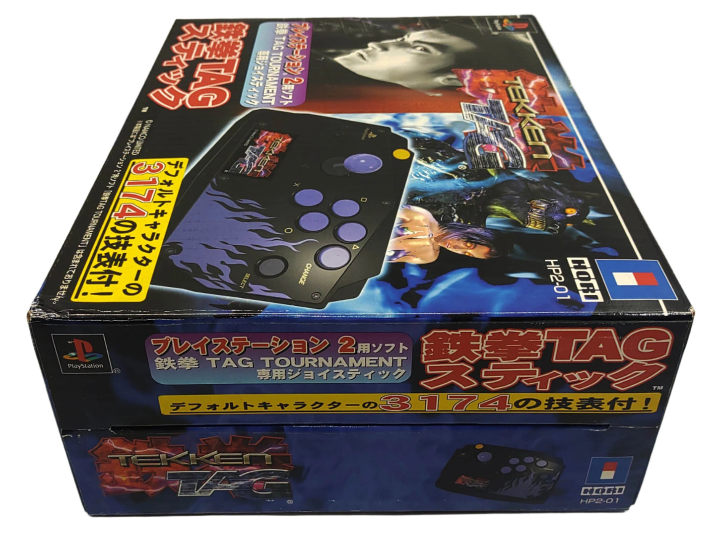 Controle Arcade Tekken Tag – Joystick Hori para PlayStation 2 (PS2)
