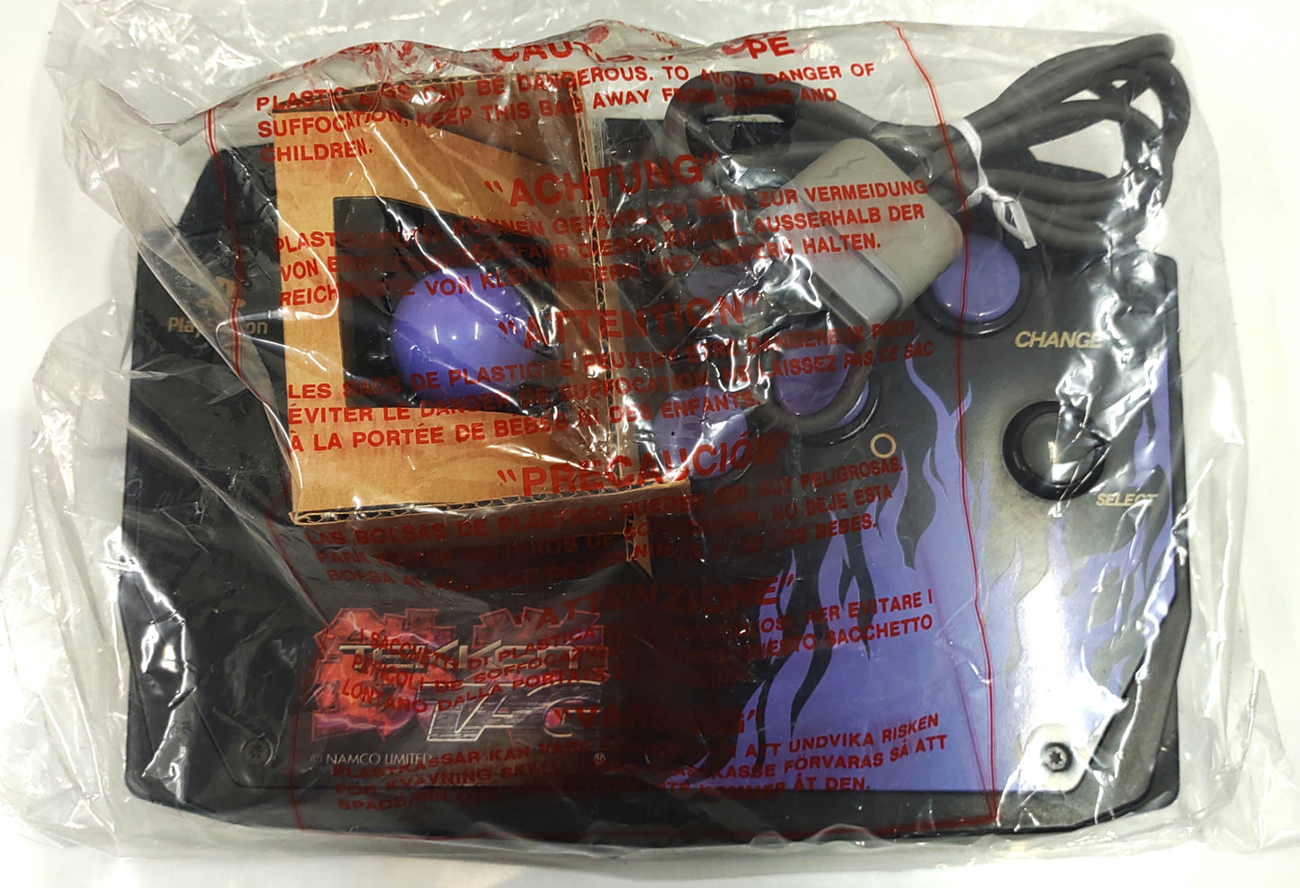 Controle Arcade Tekken Tag – Joystick Hori para PlayStation 2 (PS2)